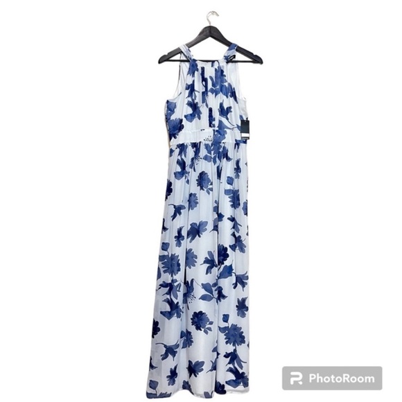 Nine West Blue floral dress - Picture 2 of 4